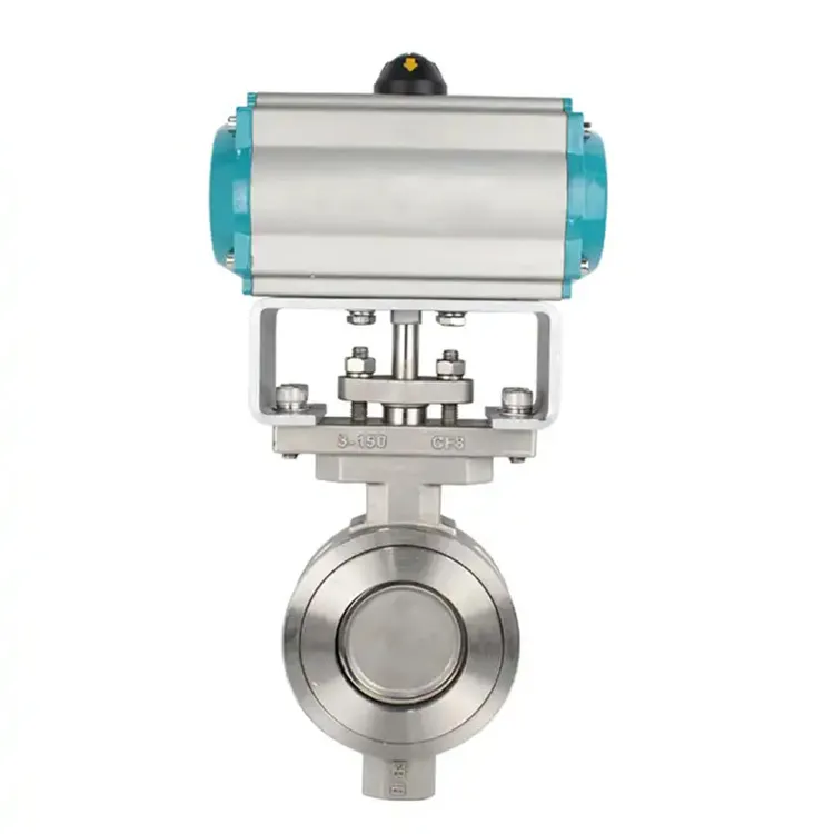 Van bướm lệch tâm đôi 8 inch